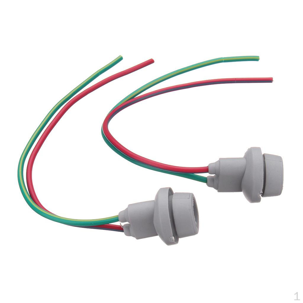 2 LED Extension Adapters Plug with Wiring Harness
2 LED Extension Adapters Plug with Wiring Harness