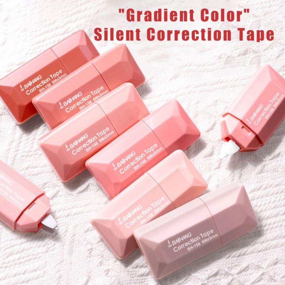6PCS/Set Silent Silent Coating Tape 36M Large Capacity Student Alteration Tape Students зелений
6PCS/Set Silent Silent Coating Tape 36M Large Capacity Student Alteration Tape Students зелений