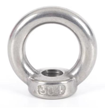10Pcs Eye Bolt nuts M3~M24 Length 9mm-80mm 304 Stainless Steel Lifting Eye Screw Ring Hooking Loop Hole for Cable Rope M5&1PC
10Pcs Eye Bolt nuts M3~M24 Length 9mm-80mm 304 Stainless Steel Lifting Eye Screw Ring Hooking Loop Hole for Cable Rope M5&1PC