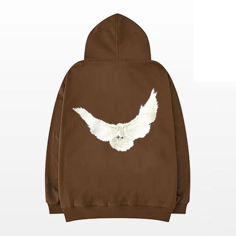 2023 Новый трендовый бренд с капюшоном Kanye West, уличный стиль, одежда унисекс, свитер, свитер и шерсть с принтом голубя L
2023 Новый трендовый бренд с капюшоном Kanye West, уличный стиль, одежда унисекс, свитер, свитер и шерсть с принтом голубя L