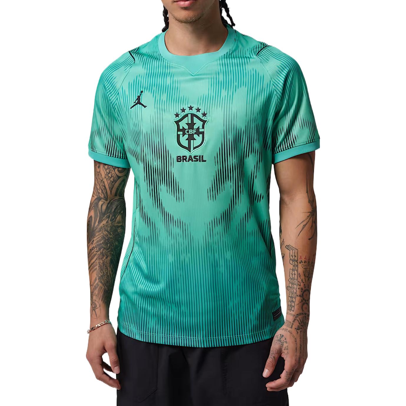 Jordan Dri-FIT Brazil 2026 Stadium Goalkeeper Moisture-Wicking Football Shirt Men tops IQ3335-369 XL
Jordan Dri-FIT Brazil 2026 Stadium Goalkeeper Moisture-Wicking Football Shirt Men tops IQ3335-369 XL