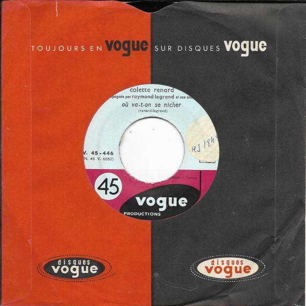 7inch Record COLETTE RENARD ACCOMPAGNE PAR RAYM Calypso Mlodie O Vaton Se Nic V45446 Vogue Productio France Pop Used
7inch Record COLETTE RENARD ACCOMPAGNE PAR RAYM Calypso Mlodie O Vaton Se Nic V45446 Vogue Productio France Pop Used