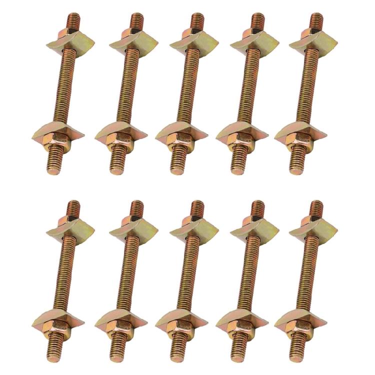 10 set Drawbolt Connectors Countertop Flip Connectors Carbon Steel Fastener for Countertop & Furniture Assembly Projects
10 set Drawbolt Connectors Countertop Flip Connectors Carbon Steel Fastener for Countertop & Furniture Assembly Projects