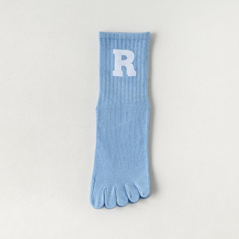 Female Spring and Summer Professional Non Slip Sports Yoga Fitness Pilates Five Finger Tube Socks 1 pair синий
Female Spring and Summer Professional Non Slip Sports Yoga Fitness Pilates Five Finger Tube Socks 1 pair синий