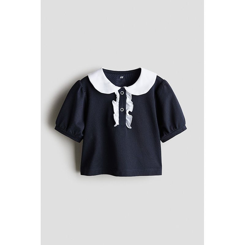 HM Children s Clothing Girls Polo Shirt 2025 Summer New Arrival Coolmax®Pique Short Sleeve Tops 1271962 Navy blue 130/64
HM Children s Clothing Girls Polo Shirt 2025 Summer New Arrival Coolmax®Pique Short Sleeve Tops 1271962 Navy blue 130/64