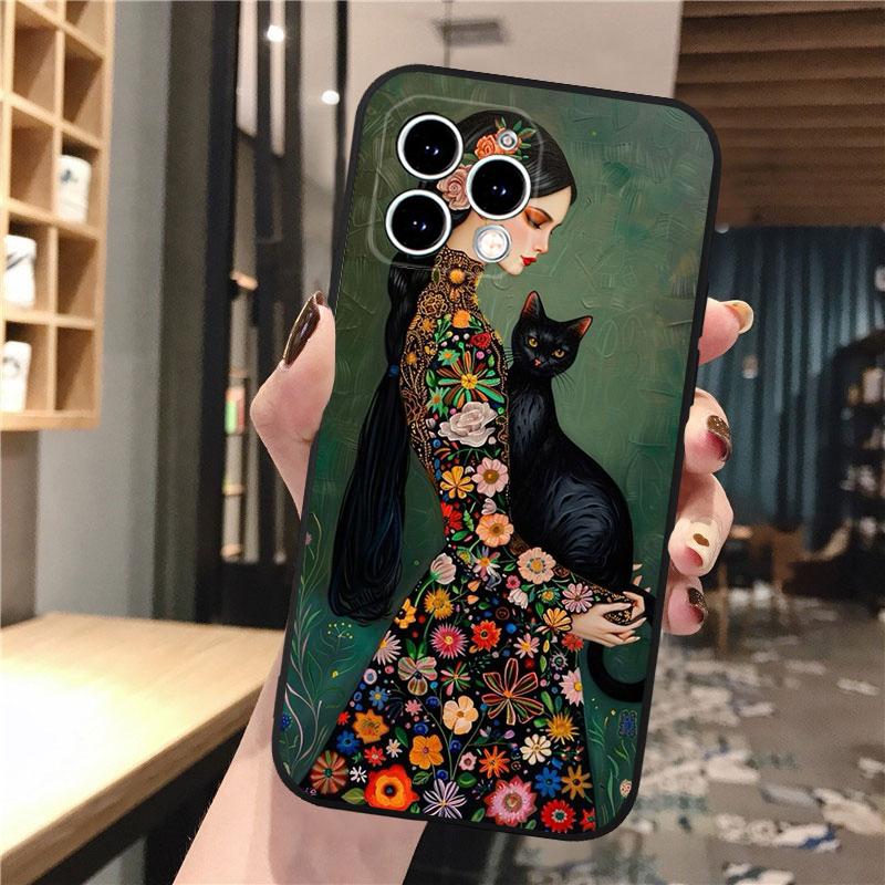 Woman and Cat Art Phone Case For iphone 17ProMax Air 16 15 14 13 Pro Max 15 16 Pro 15Plus iPhone 17
Woman and Cat Art Phone Case For iphone 17ProMax Air 16 15 14 13 Pro Max 15 16 Pro 15Plus iPhone 17