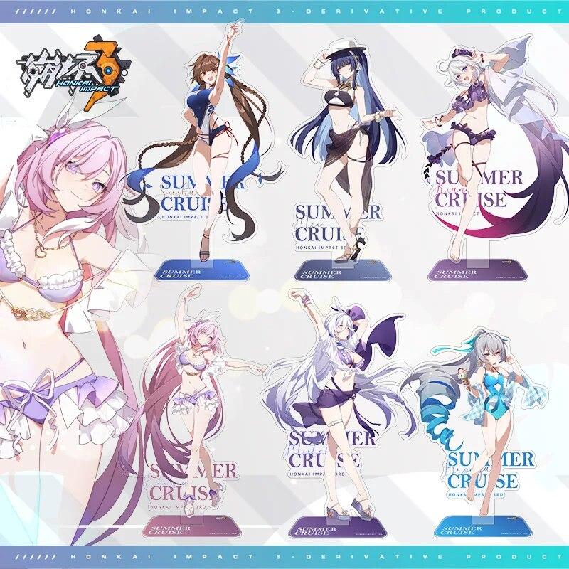 Игра Honkai Impact 3rd Косплей Фигурка ЛЕТНИЙ КРУИЗ Тематическая подставка Misteln Elysia Kiana Bronya Mei Sushang Акриловая статуя Anime Co
Игра Honkai Impact 3rd Косплей Фигурка ЛЕТНИЙ КРУИЗ Тематическая подставка Misteln Elysia Kiana Bronya Mei Sushang Акриловая статуя Anime Co
