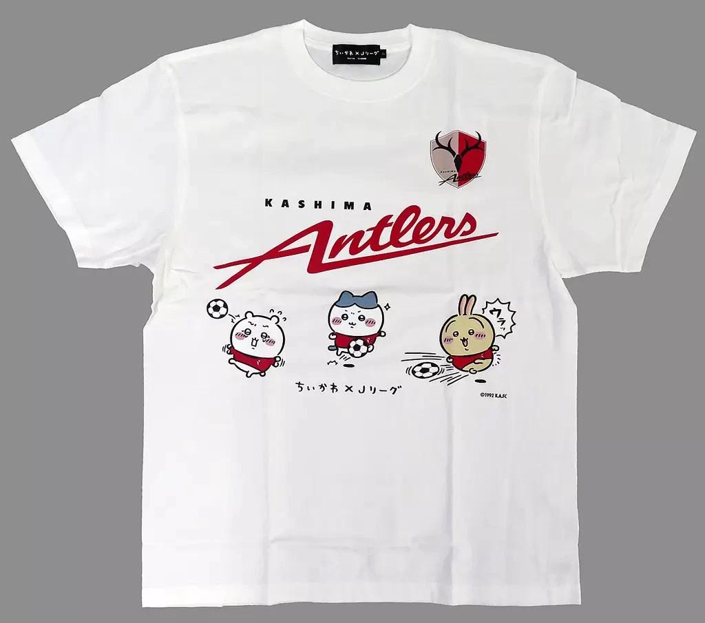 Chikawa Hachiware Usagi Kashima Antlers White T T-Shirt Free Size Rakuten L
Chikawa Hachiware Usagi Kashima Antlers White T T-Shirt Free Size Rakuten L