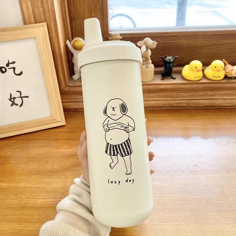 Термокружка Cute Cat Kawaii Bubble Milk Tea Бутылка для воды с крышкой-соломинкой Большой термос из нержавеющей стали для кофе 850 мл 850ml
Термокружка Cute Cat Kawaii Bubble Milk Tea Бутылка для воды с крышкой-соломинкой Большой термос из нержавеющей стали для кофе 850 мл 850ml