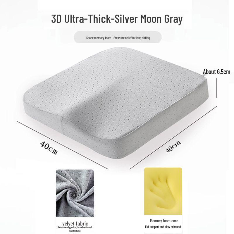 Мягкая подушка сиденья с эффектом памяти для длительного сидения - Прочная для офиса, автомобиля или общежития 40*40*6 cm
Мягкая подушка сиденья с эффектом памяти для длительного сидения - Прочная для офиса, автомобиля или общежития 40*40*6 cm