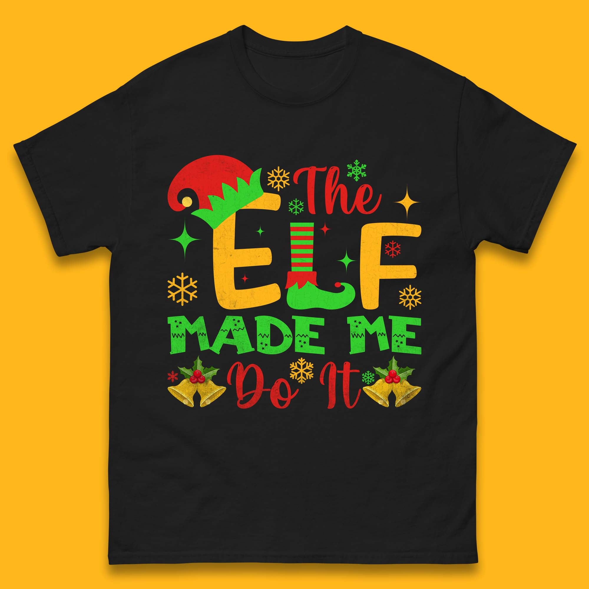The Elf Made Me Do It Christmas Elf Mens T Shirt Womens Tops Tees S
The Elf Made Me Do It Christmas Elf Mens T Shirt Womens Tops Tees S