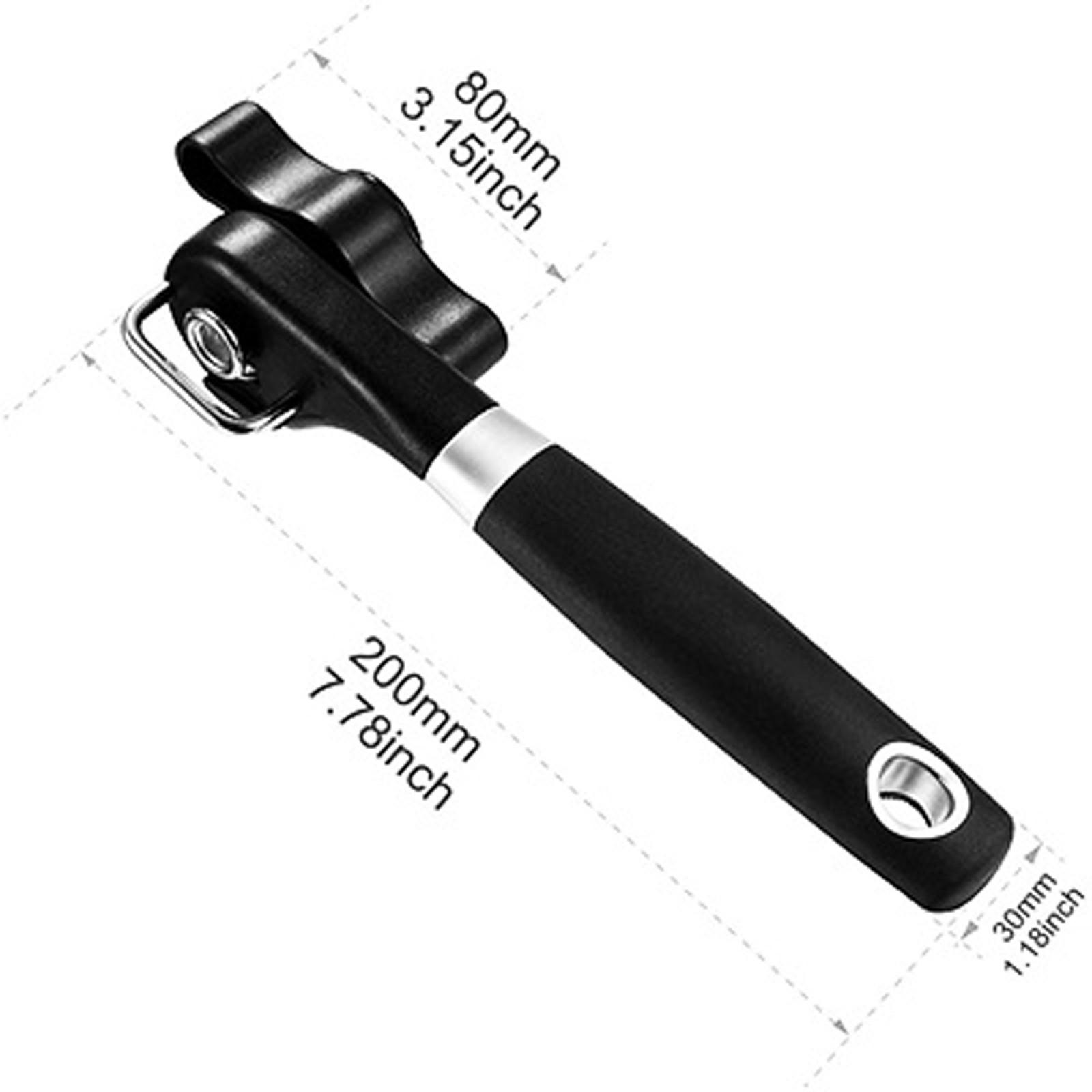 Safe Cut Stainless Steel Ergonomic Can Opener Manual Smooth Edge Handheld Can Opener Perfect For Home Chefs Creative Bar Opener чёрный
Safe Cut Stainless Steel Ergonomic Can Opener Manual Smooth Edge Handheld Can Opener Perfect For Home Chefs Creative Bar Opener чёрный