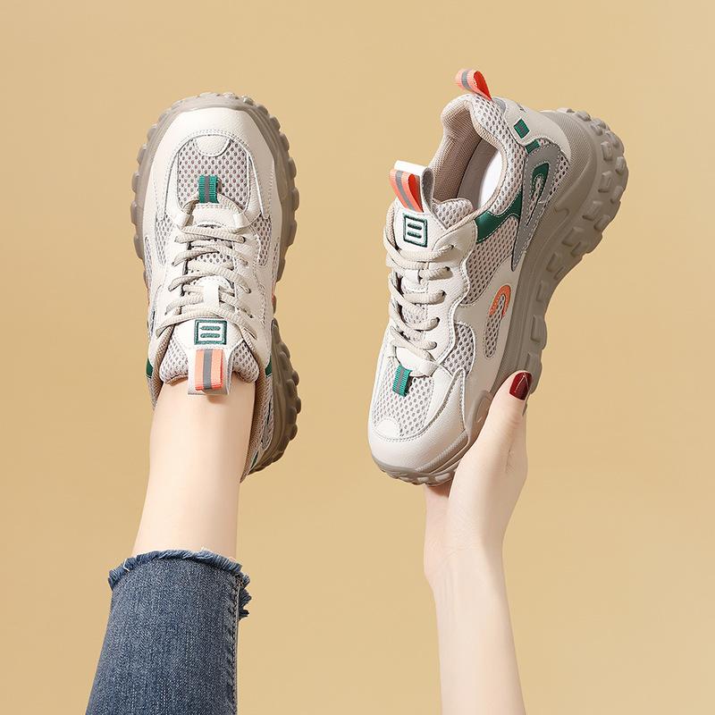 Soft-soled Dad FootPairs for Lady Super Light DailyWear ActiveWear Jog SpringSeason BrandNew NetFabric AirFlow Thin NetFabric FootPairs 35
Soft-soled Dad FootPairs for Lady Super Light DailyWear ActiveWear Jog SpringSeason BrandNew NetFabric AirFlow Thin NetFabric FootPairs 35