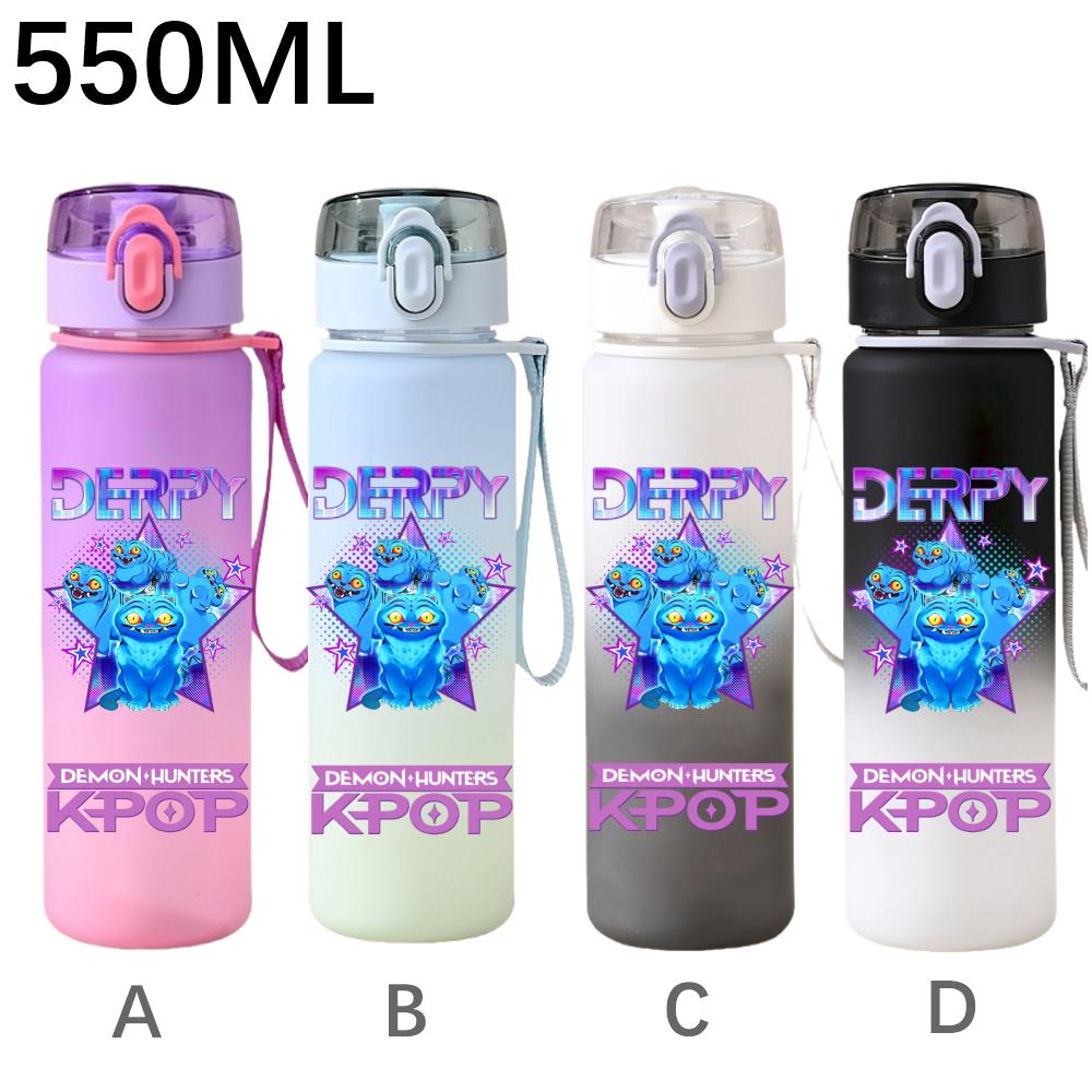 550ML KPop Demon Hunters Cartoon Print Sport Water Bottle Leak Proof Water Cup Outdoor Sports Drinking Bottle Birthday Beautiful Gifts D-1PCS
550ML KPop Demon Hunters Cartoon Print Sport Water Bottle Leak Proof Water Cup Outdoor Sports Drinking Bottle Birthday Beautiful Gifts D-1PCS