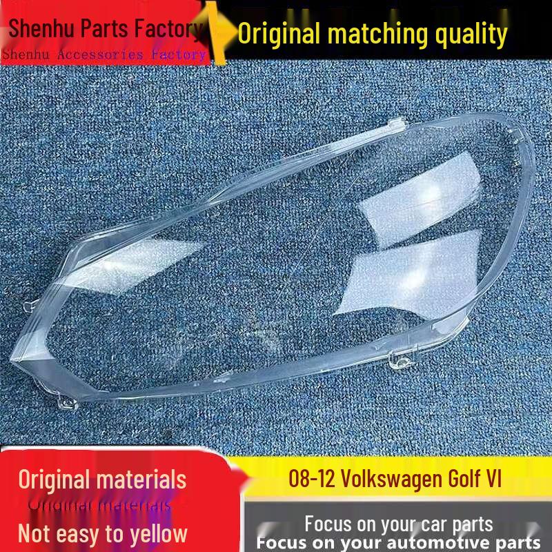 Volkswagen Golf 6 Headlight Cover (2008-2012) Standard Driver without Seal
Volkswagen Golf 6 Headlight Cover (2008-2012) Standard Driver without Seal