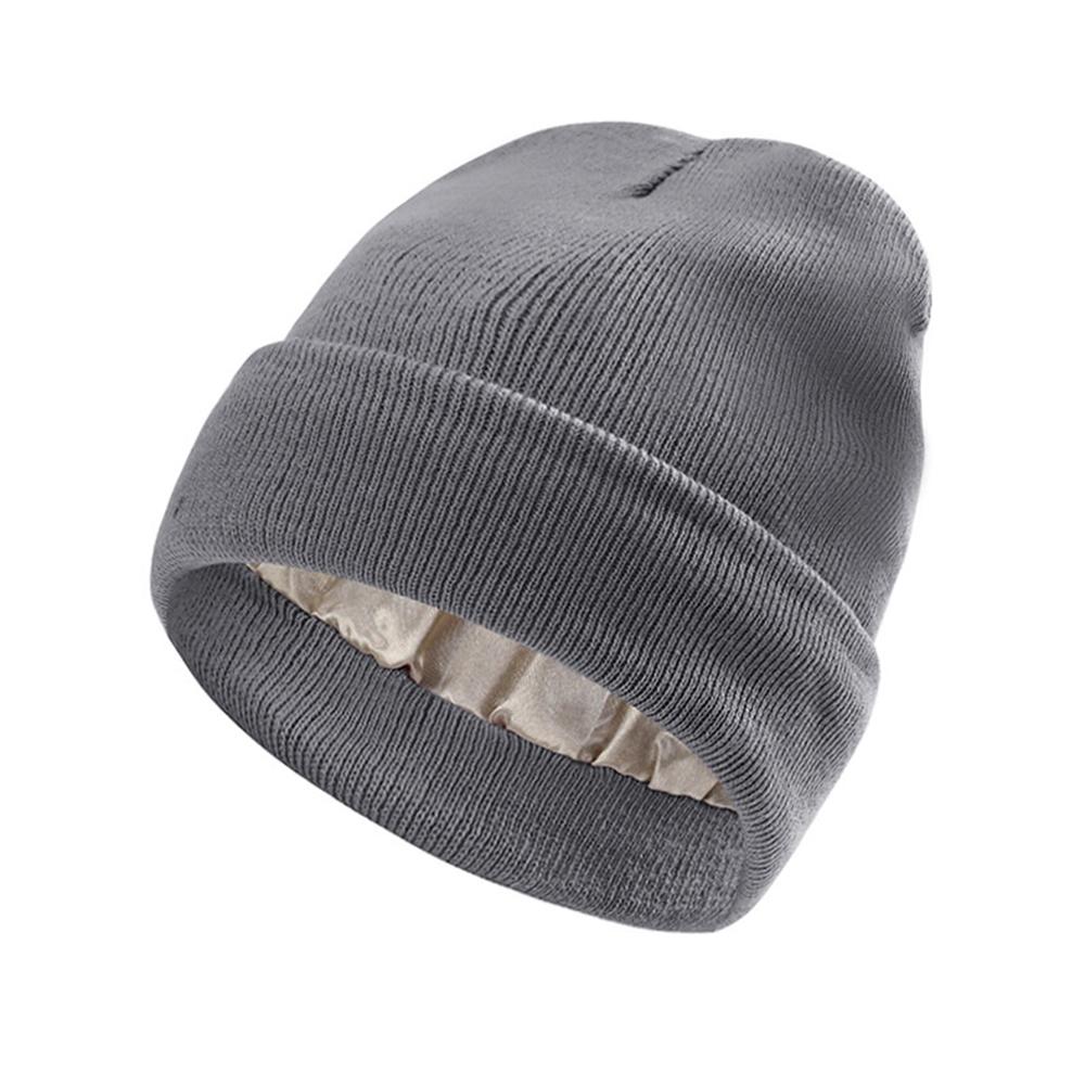 Women Satin Lined Winter Beanie Silk Thick Chunky Knit Hat Soft Slouchy Skull Warm Cap світло-сірий колір
Women Satin Lined Winter Beanie Silk Thick Chunky Knit Hat Soft Slouchy Skull Warm Cap світло-сірий колір