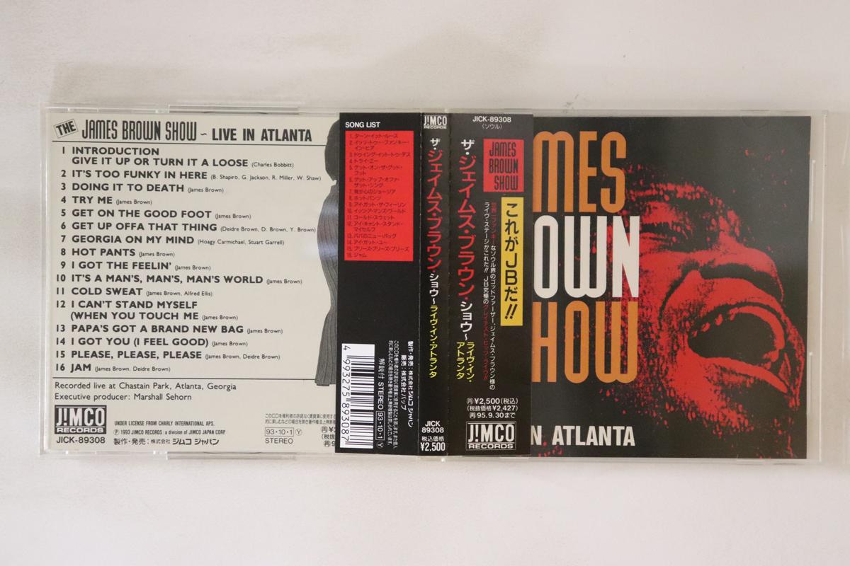 CD JAMES BROWN SOUL GS James Brown Show Live In Atlanta JICK89308 JIMCO 1993 Japan Obi SoulFunk Used
CD JAMES BROWN SOUL GS James Brown Show Live In Atlanta JICK89308 JIMCO 1993 Japan Obi SoulFunk Used