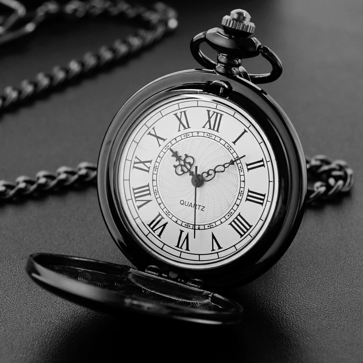 10pcs/lot Wholesale Fashion Vintage Chain Smooth Quartz Pocket Watch Roman Dial Pendant Clock Gift Men Watches Reloj De Bolsillo
10pcs/lot Wholesale Fashion Vintage Chain Smooth Quartz Pocket Watch Roman Dial Pendant Clock Gift Men Watches Reloj De Bolsillo