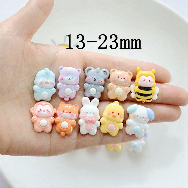 10Pcs New Cute Resin Bee Rabbit Monkey Little Bear Series Flat Back Fit Phone Deco Parts Embellishments For Hair Bows Accessorie
10Pcs New Cute Resin Bee Rabbit Monkey Little Bear Series Flat Back Fit Phone Deco Parts Embellishments For Hair Bows Accessorie