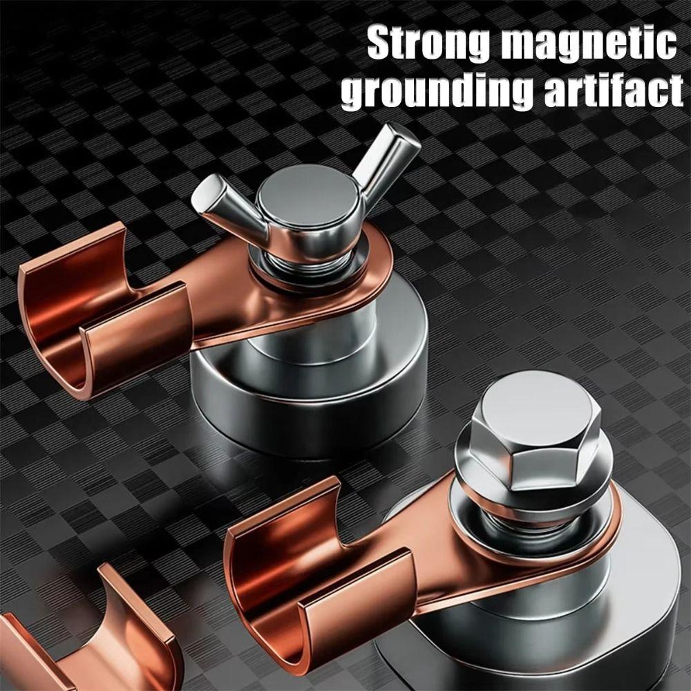 Strong Magnetic Magnet Welded Grounding Device Single Head Welding Support Welding Support L срібний
Strong Magnetic Magnet Welded Grounding Device Single Head Welding Support Welding Support L срібний