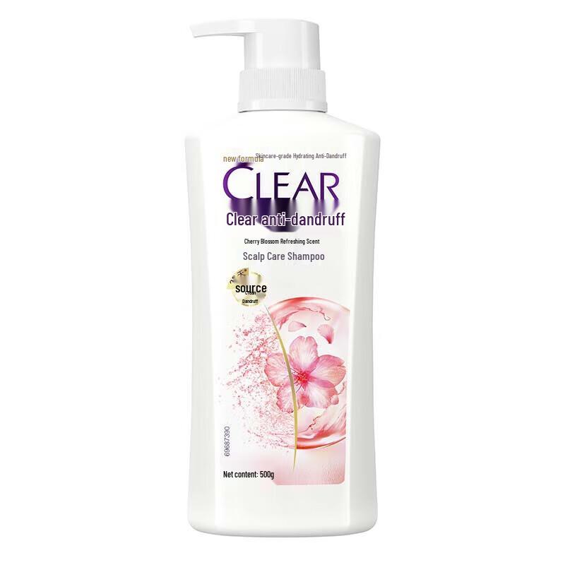 Clear Cherry Blossom Refreshing Shampoo 500g
Clear Cherry Blossom Refreshing Shampoo 500g