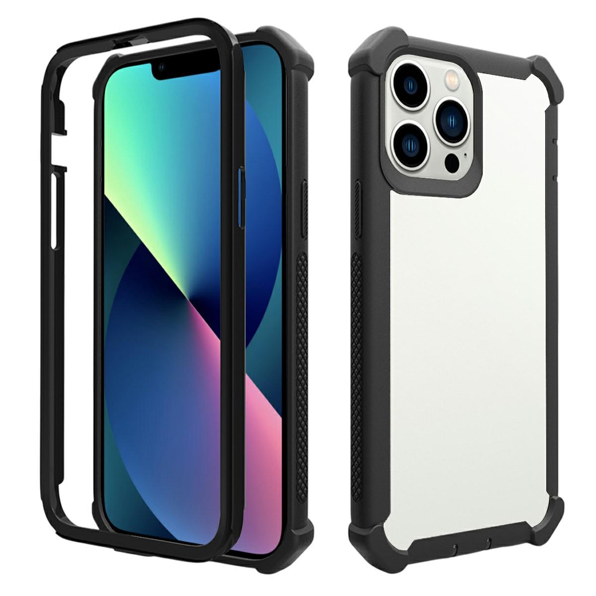 For iPhone 15 Pro Max Case Clear Detachable 2 in 1 Shockproof TPU+PC Phone Back Cover Black
For iPhone 15 Pro Max Case Clear Detachable 2 in 1 Shockproof TPU+PC Phone Back Cover Black