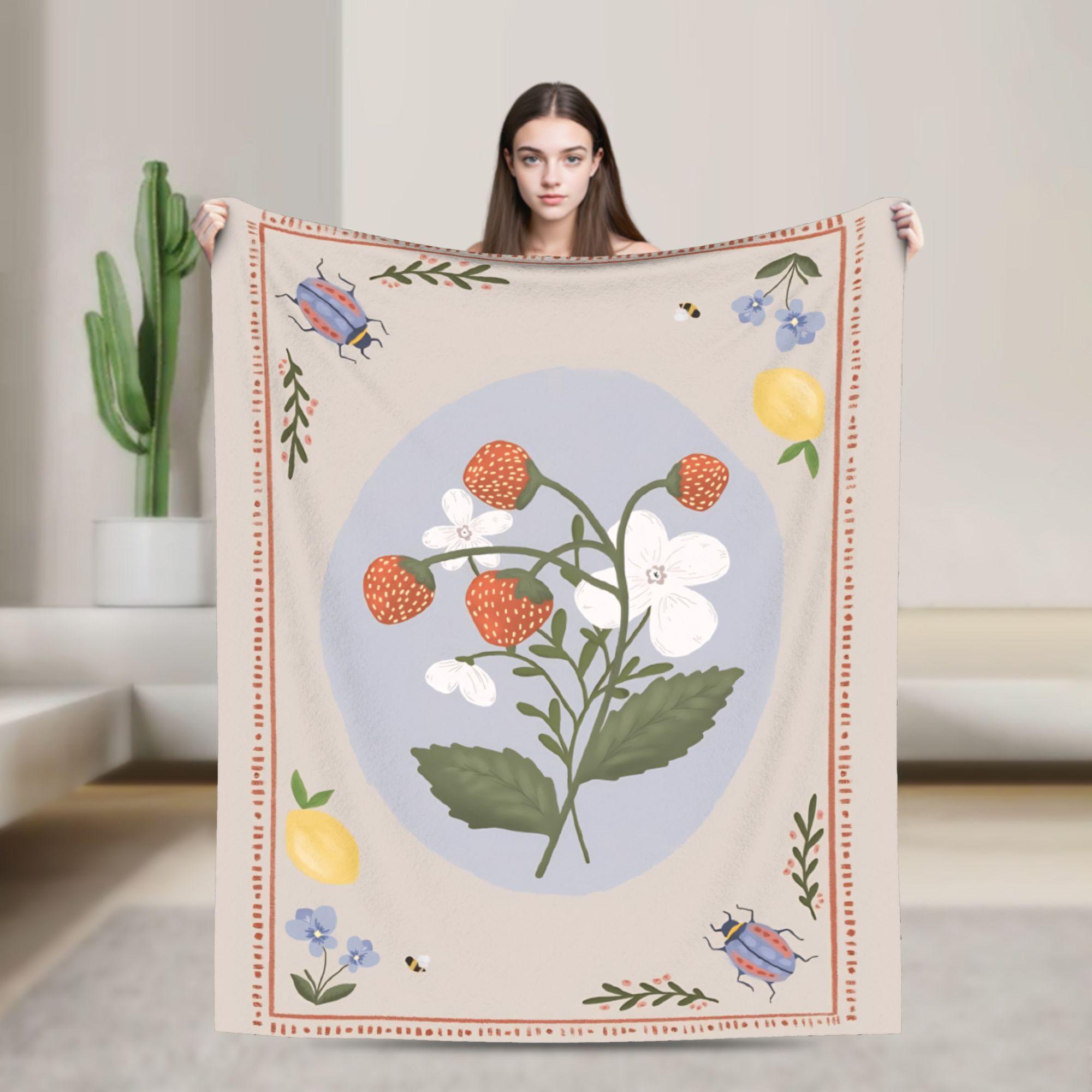 Warm Soft Blankets Child Picnic Border Painting Art Flower Throw Blanket Flannel Bedspread For Couch Chair Funny Sofa Bed Cover 75cmx90cm чёрный
Warm Soft Blankets Child Picnic Border Painting Art Flower Throw Blanket Flannel Bedspread For Couch Chair Funny Sofa Bed Cover 75cmx90cm чёрный