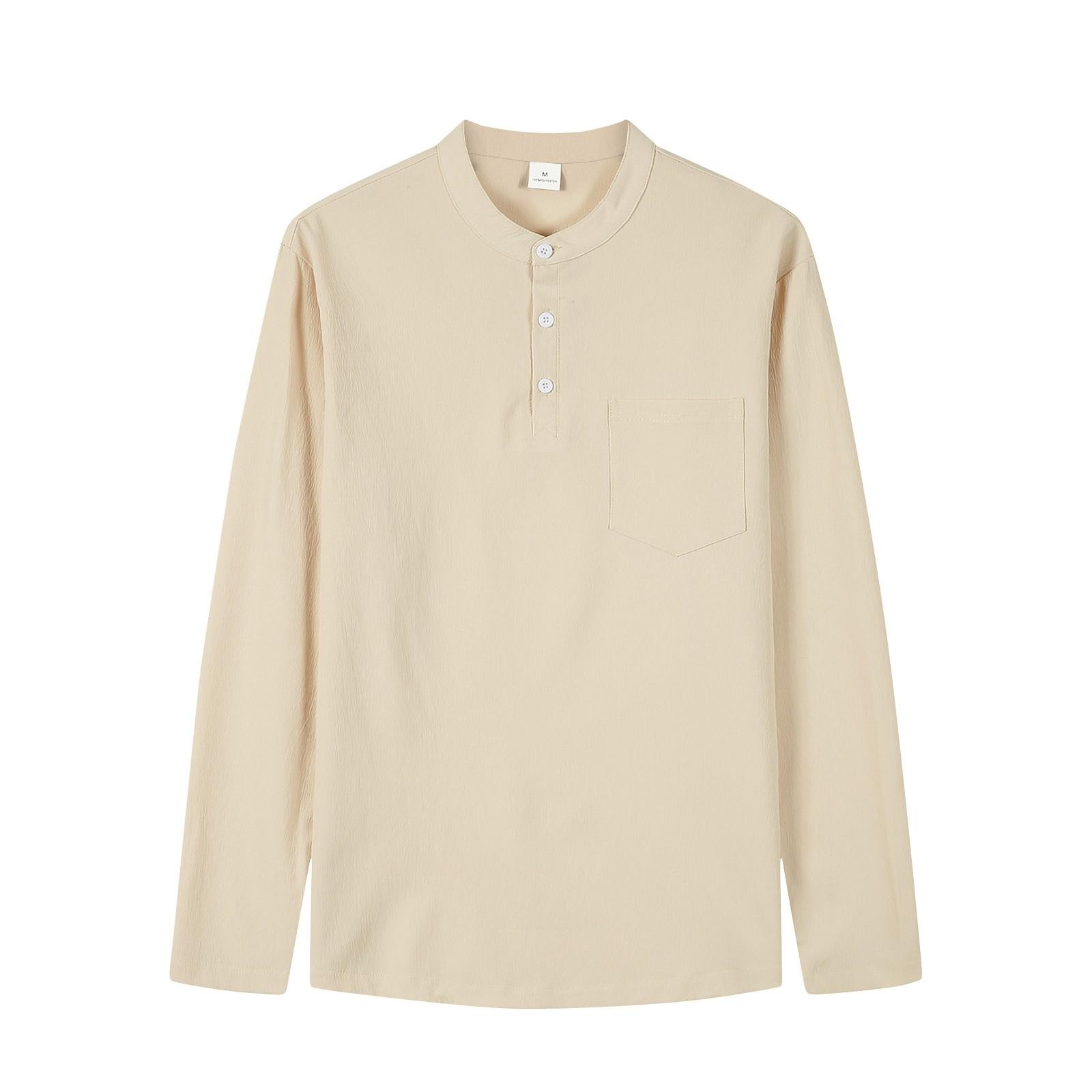 Men s Solid Color Distressed Button Collar Long Sleeve Tops Men s Casual Fashion Tops L
Men s Solid Color Distressed Button Collar Long Sleeve Tops Men s Casual Fashion Tops L