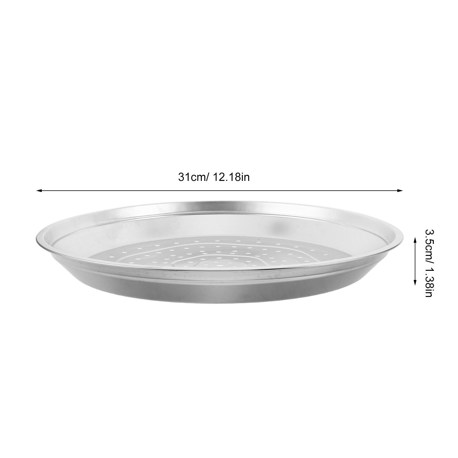 Stainless Steel Steaming Rack 12 Inch Round Steamer Tray for Wok Steaming Fish Meat Vegetables Dumplings Household Food Steamer
Stainless Steel Steaming Rack 12 Inch Round Steamer Tray for Wok Steaming Fish Meat Vegetables Dumplings Household Food Steamer