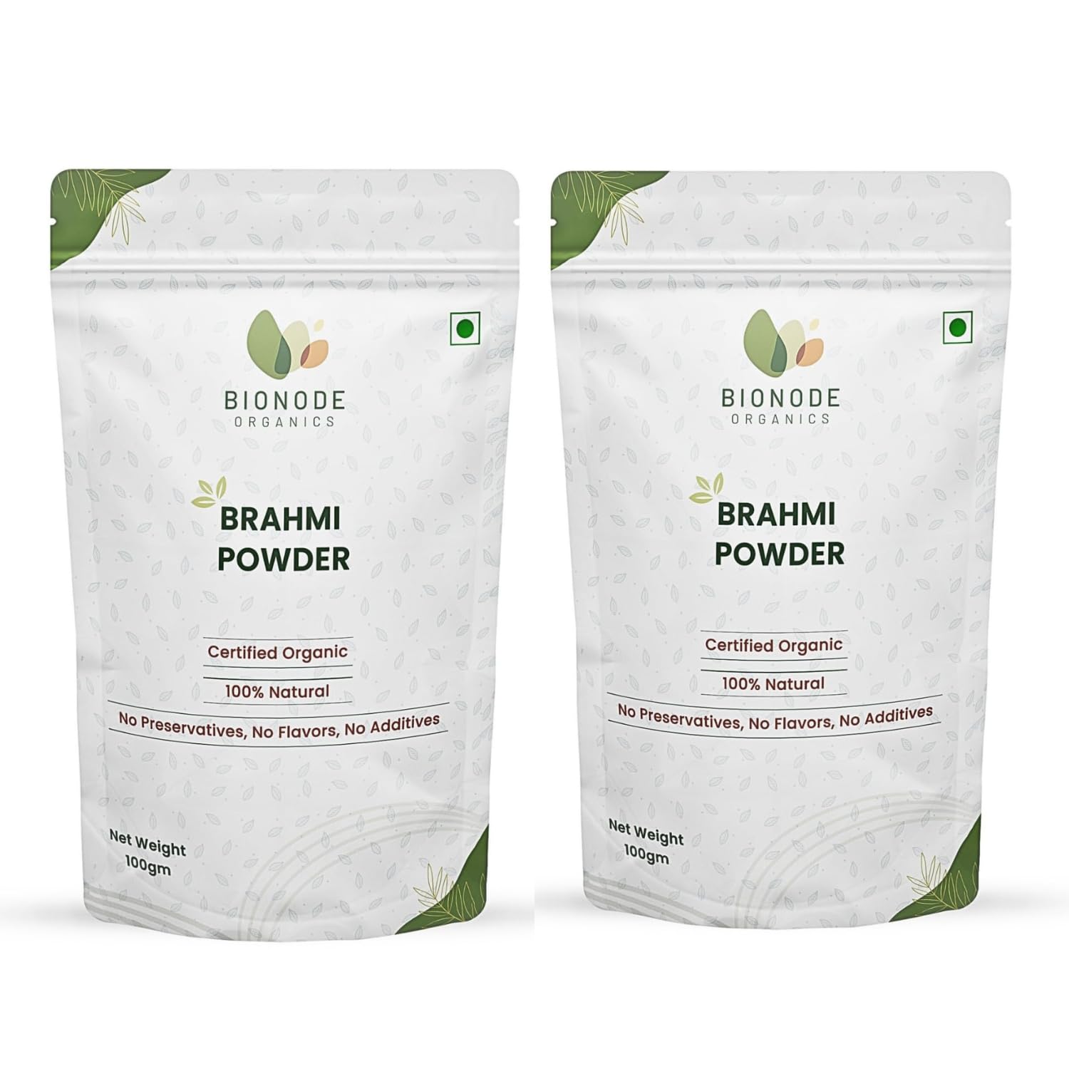 Bionode Organics Certified Organic Brahmi Powder (Bacopa Monnieri) - 100% Pure & Natural | Brain Function, Memory & Focus Support | Promotes Hair
Bionode Organics Certified Organic Brahmi Powder (Bacopa Monnieri) - 100% Pure & Natural | Brain Function, Memory & Focus Support | Promotes Hair