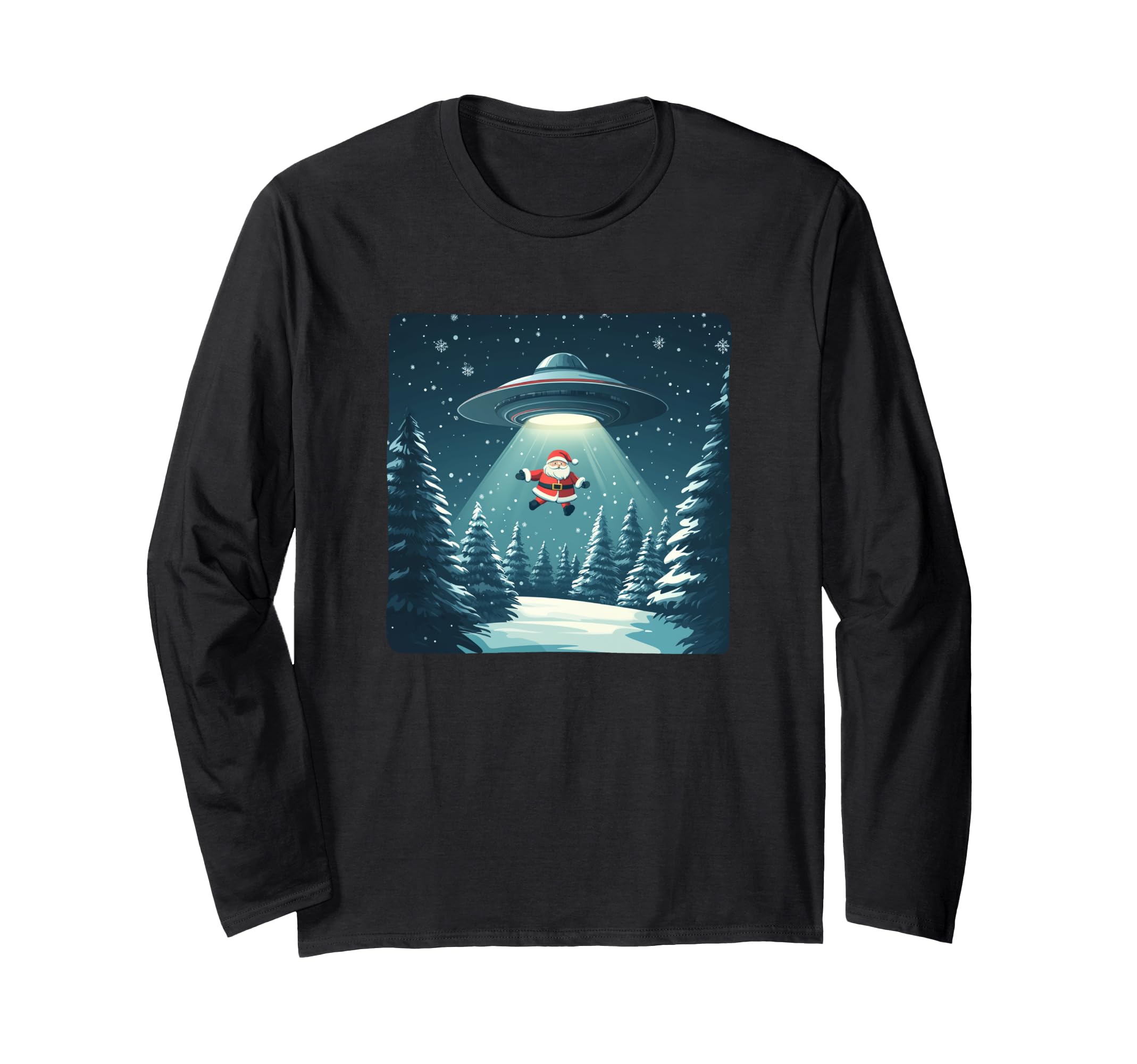 Funny UFO Beams Santa Costume for Boys and Girls Long Sleeve Close-up T-Shirt чорний
Funny UFO Beams Santa Costume for Boys and Girls Long Sleeve Close-up T-Shirt чорний