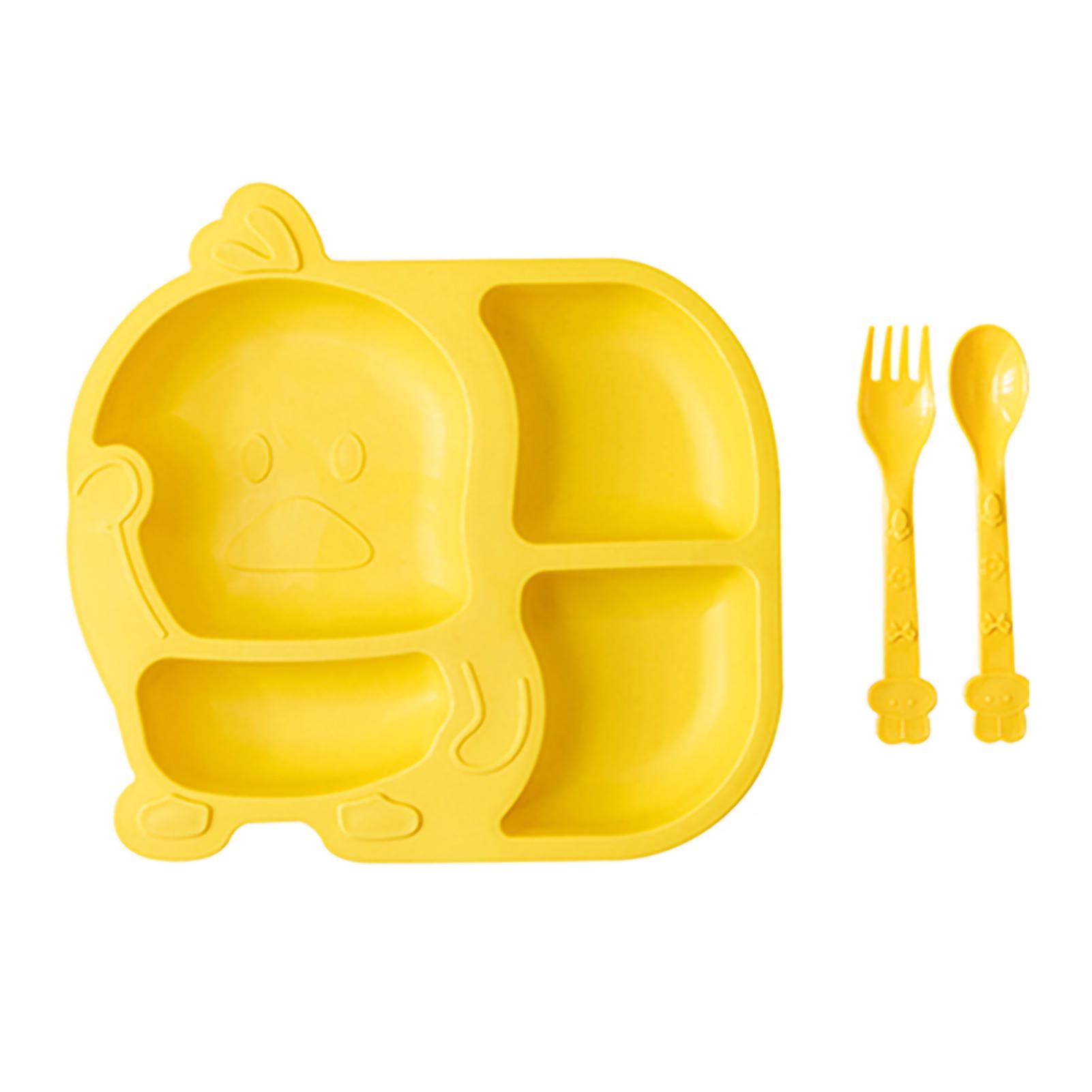 Children Tableware PP Cute Cartoon Duck Pattern Kid Dinnerware Utensil for Home Kindergarten 3pcs
Children Tableware PP Cute Cartoon Duck Pattern Kid Dinnerware Utensil for Home Kindergarten 3pcs
