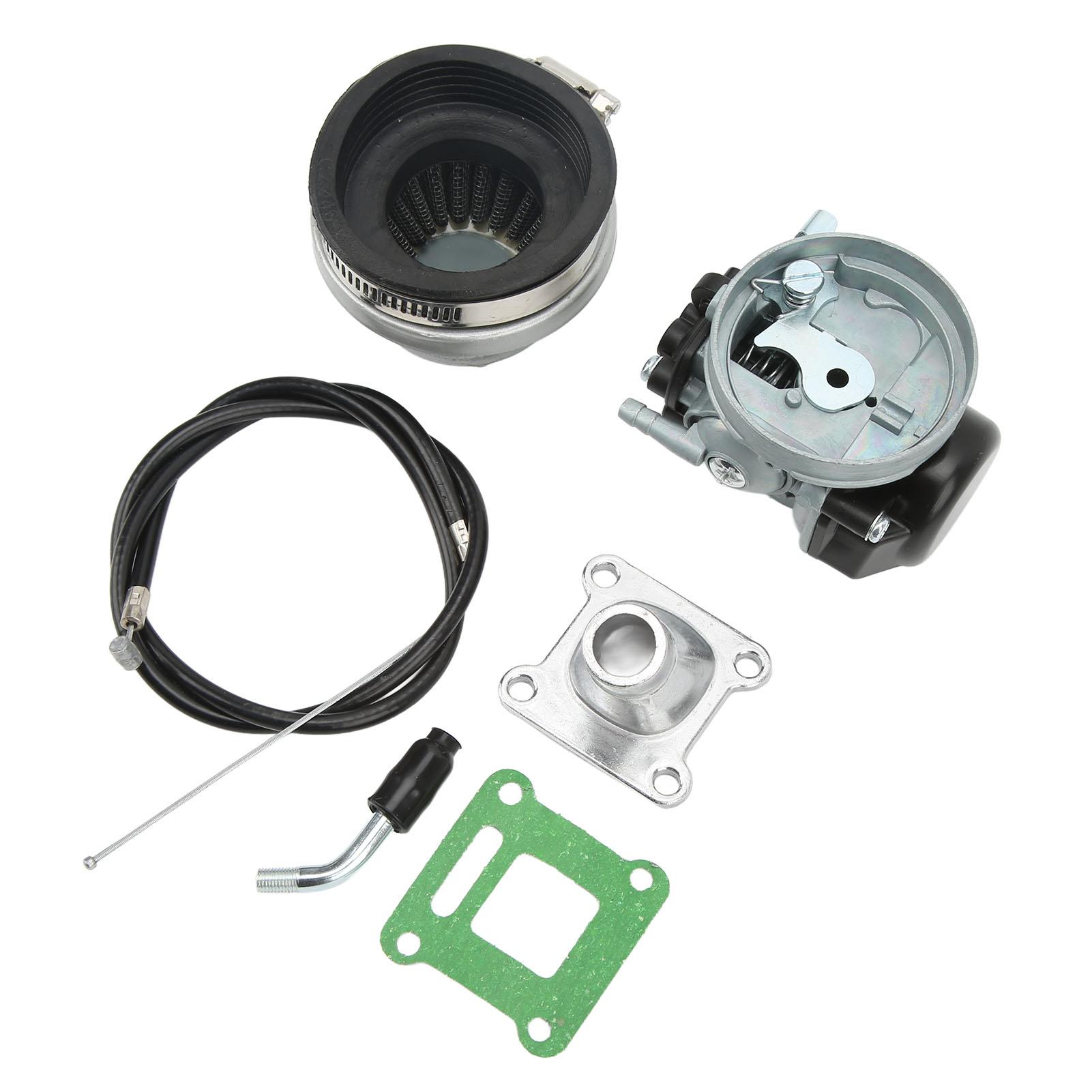 Комплект карбюратора Карб Трос газа Воздушный фильтр Высокопроизводительный Набор карбюратора двигателя для 49cc до 80cc 2
Комплект карбюратора Карб Трос газа Воздушный фильтр Высокопроизводительный Набор карбюратора двигателя для 49cc до 80cc 2