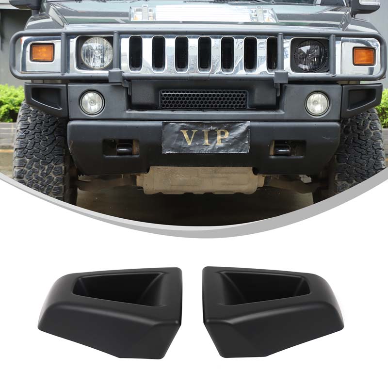 For Hummer H2 2003-2009 ABS Bright Silver Car Front Bumper two side wrap angle Grill Trim Cover Accessories Car Modification
For Hummer H2 2003-2009 ABS Bright Silver Car Front Bumper two side wrap angle Grill Trim Cover Accessories Car Modification