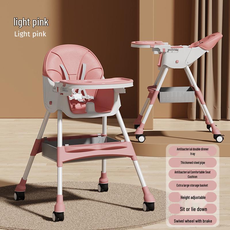 Складной многофункциональный детский обеденный стул: Портативное сиденье для сидения и лежания
Складной многофункциональный детский обеденный стул: Портативное сиденье для сидения и лежания