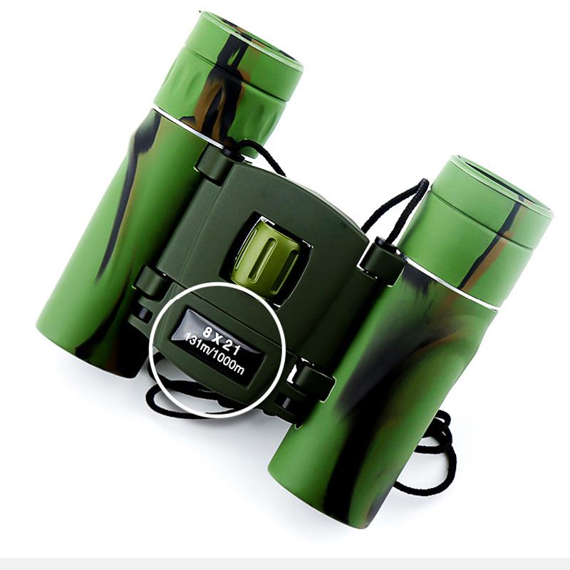 Portable Camouflage 8x21 Binoculars High-definition Mini Outdoor Telescope for Kids камуфляжний 
Portable Camouflage 8x21 Binoculars High-definition Mini Outdoor Telescope for Kids камуфляжний