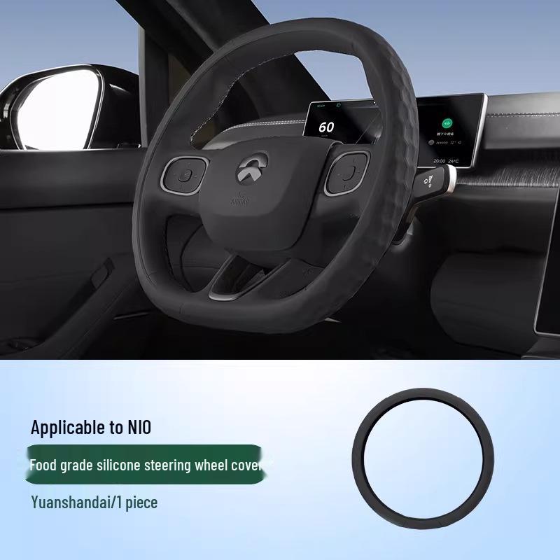 Napa Leather Anti-Slip Steering Wheel Cover for Nio ES8 - All-Season Grip 38 cm
Napa Leather Anti-Slip Steering Wheel Cover for Nio ES8 - All-Season Grip 38 cm