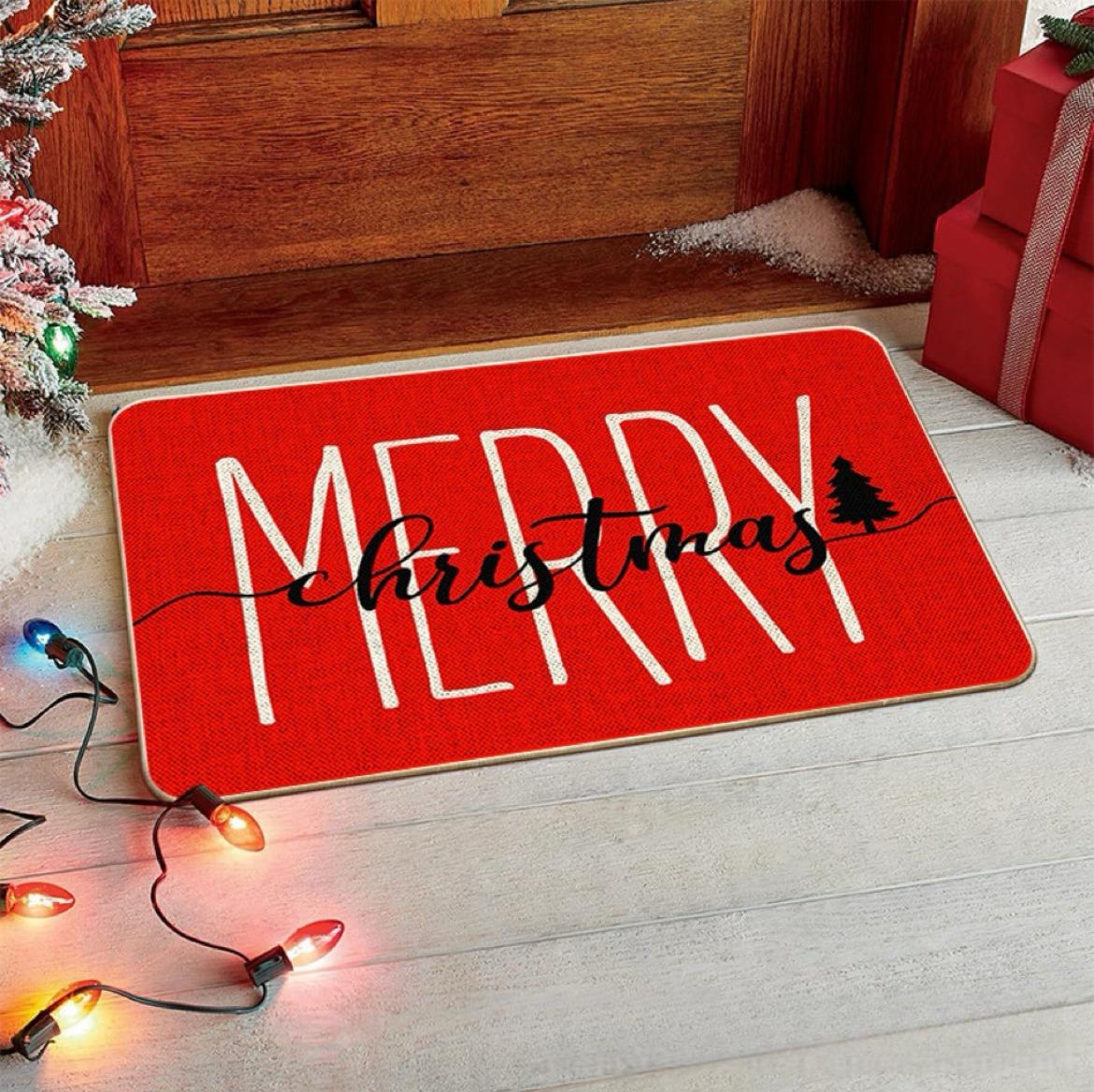 Merry Christmas Tree Snowflake Red Carpet Party Living Room Sofa Bedroom Bedside Study Entrance Door Rug Non-slip Home Decor Mat 40x60cm
Merry Christmas Tree Snowflake Red Carpet Party Living Room Sofa Bedroom Bedside Study Entrance Door Rug Non-slip Home Decor Mat 40x60cm