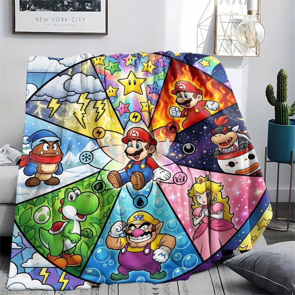 Super Mario Print Flannel Blanket, Ultra Soft High Quality All Seasons Warm Throw, Home Decor Cozy Blanket, Perfect Christmas Gift 80cm x 120cm
Super Mario Print Flannel Blanket, Ultra Soft High Quality All Seasons Warm Throw, Home Decor Cozy Blanket, Perfect Christmas Gift 80cm x 120cm