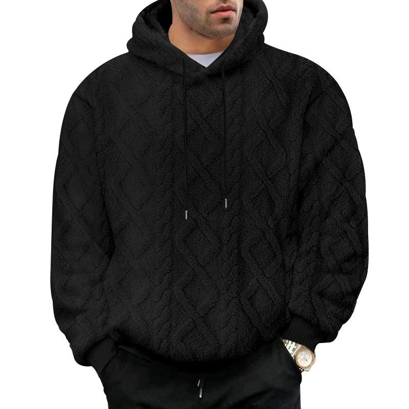 American Style Sweatshirt Men s Velvet Autumn Winter Casual High Street Jacquard Double-sided Velvet Hooded Pullover Sweatshirt XXXL чорний
American Style Sweatshirt Men s Velvet Autumn Winter Casual High Street Jacquard Double-sided Velvet Hooded Pullover Sweatshirt XXXL чорний