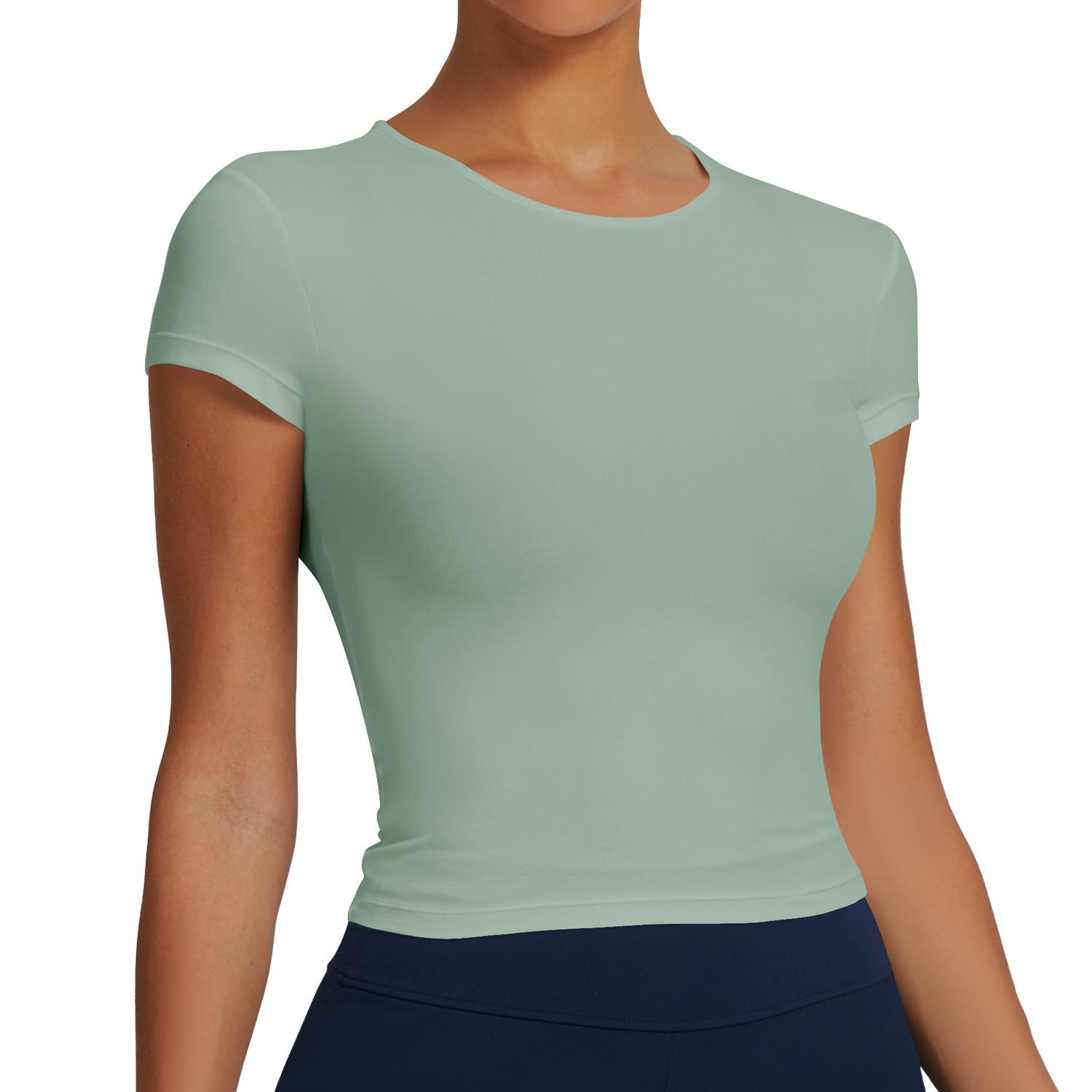 Leisure T-Shirt Breathable Quick Drying Yoga Short Sleeved Versatile Fitness Top For Tight Fitting Outdoor Running Sports Short Sleeved Women S чорний
Leisure T-Shirt Breathable Quick Drying Yoga Short Sleeved Versatile Fitness Top For Tight Fitting Outdoor Running Sports Short Sleeved Women S чорний