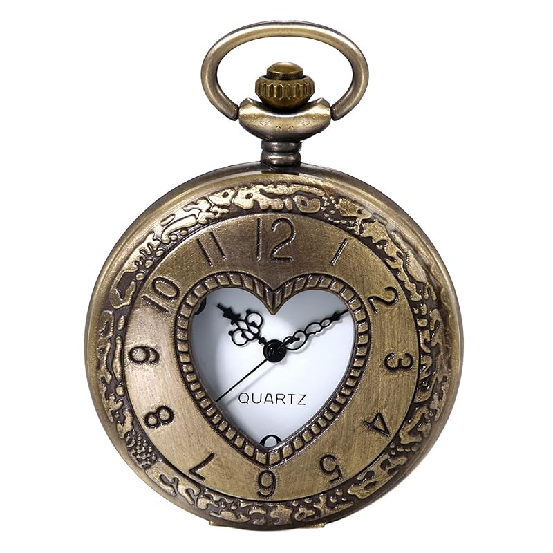 JewelryWe pocket watch skeleton heart pendant antique style pocket watch pendant necklace clock Not waterproof men s For ladies gentleman cosplay
JewelryWe pocket watch skeleton heart pendant antique style pocket watch pendant necklace clock Not waterproof men s For ladies gentleman cosplay