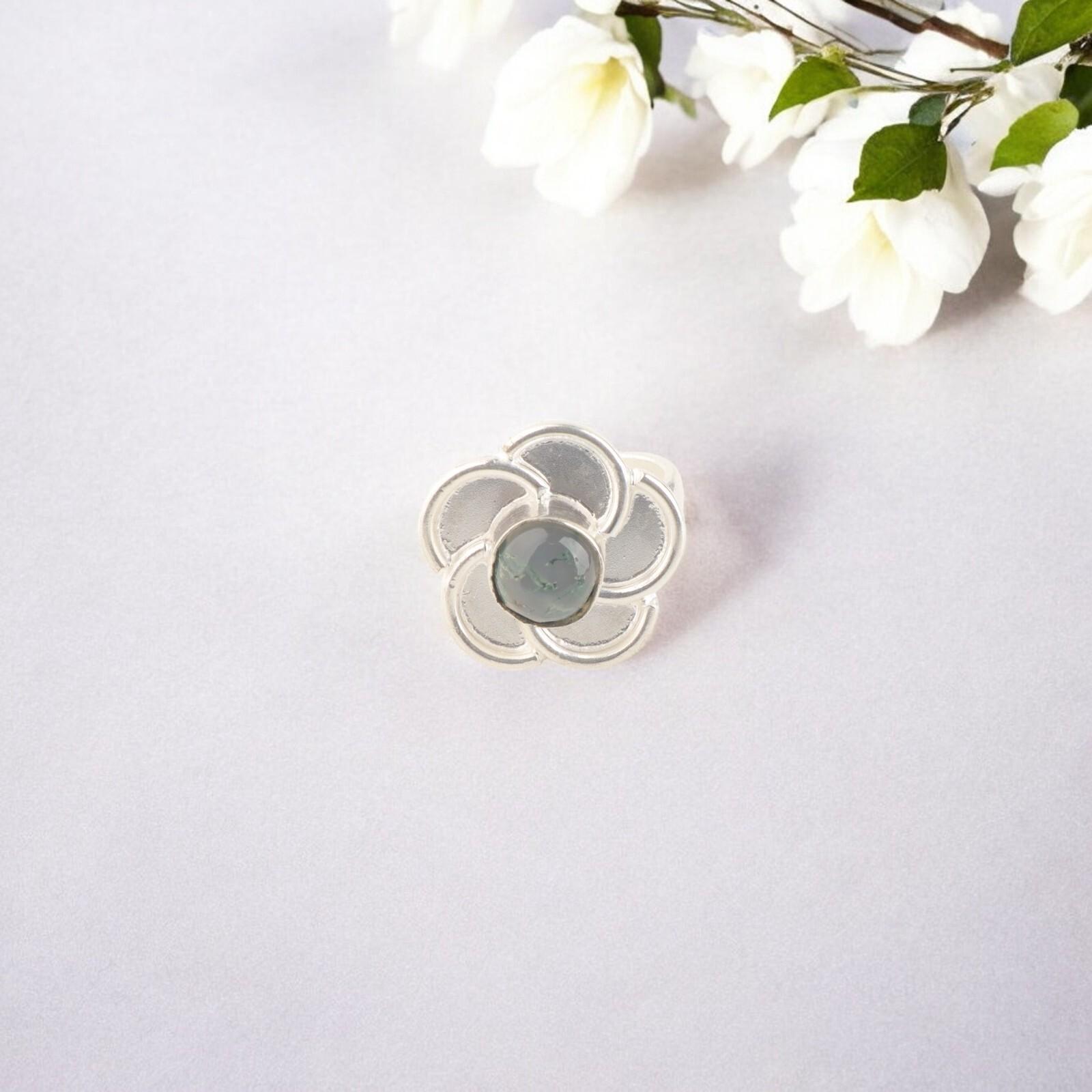 Кольцо с моховым агатом, драгоценный камень, серебро 925 пробы, ручная работа, подарок на годовщину RR-51-30 13
Кольцо с моховым агатом, драгоценный камень, серебро 925 пробы, ручная работа, подарок на годовщину RR-51-30 13