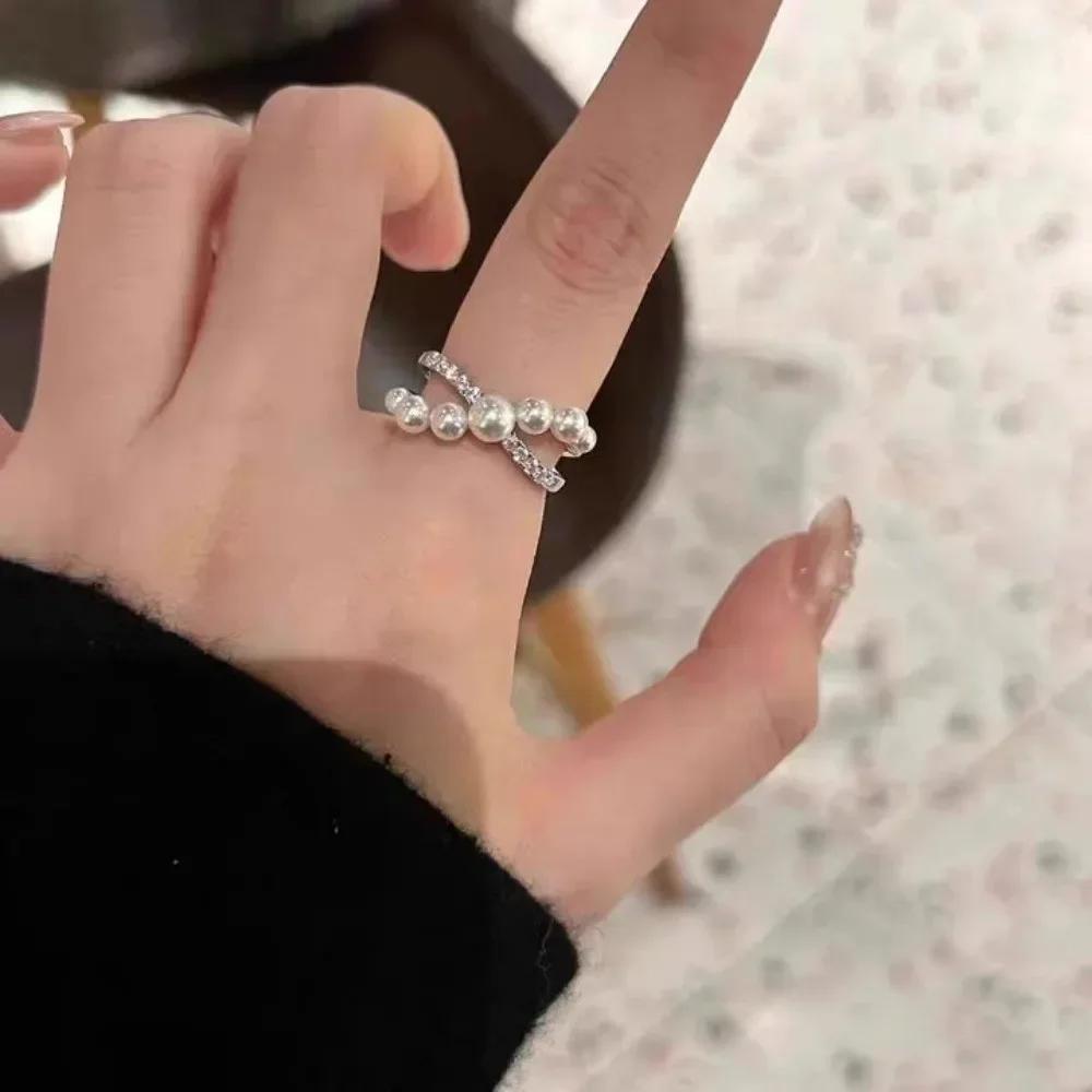 New Fashion Design Vintage Adjustable Pearl Open Rings for Women X Shape Elegant Rings Girls Jewelry Gifts білий
New Fashion Design Vintage Adjustable Pearl Open Rings for Women X Shape Elegant Rings Girls Jewelry Gifts білий