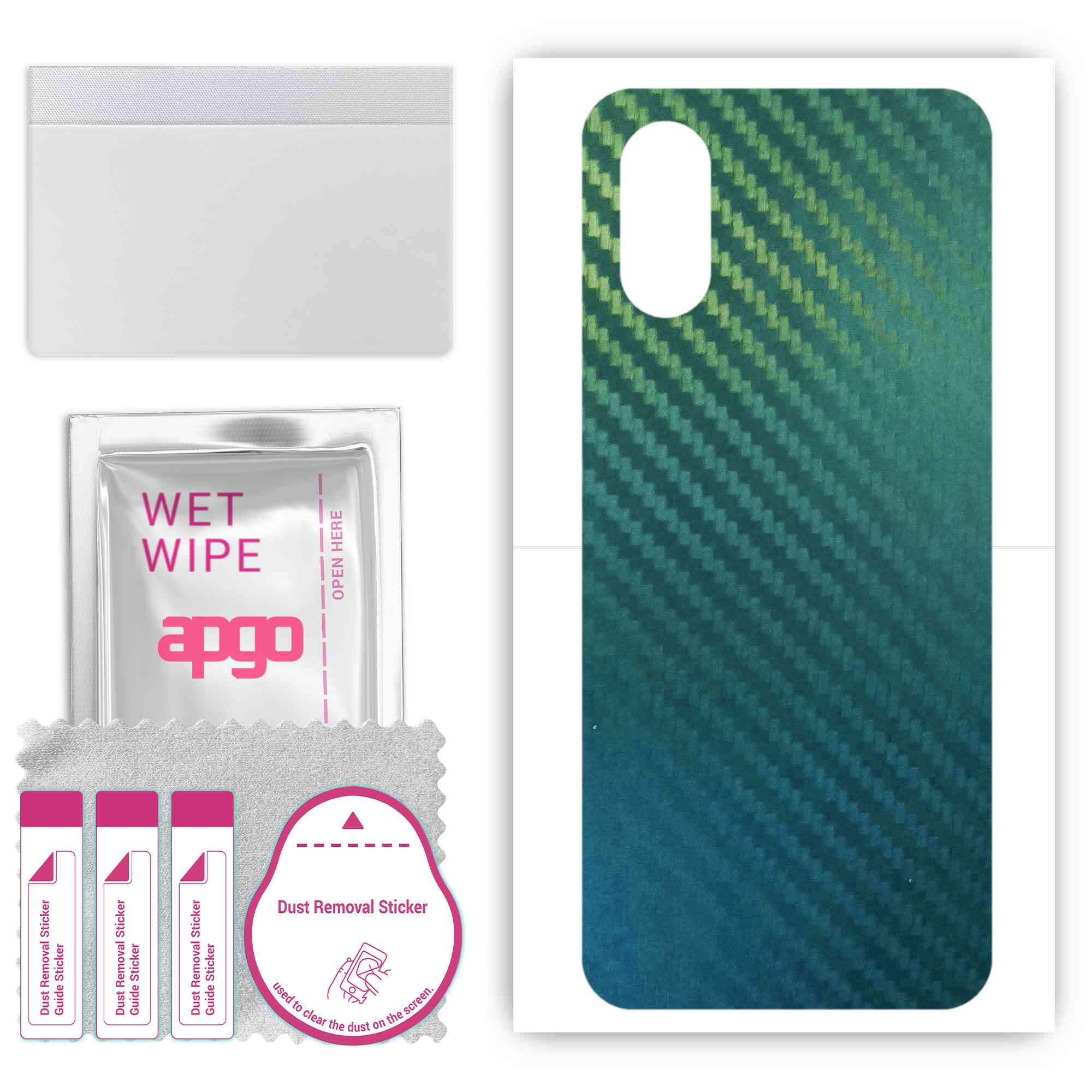 Apgo Protective Skin Sticker for the back compatible with Oppo A38, Wrap Film, Foil, Vinyl - Pattern Carbon Chameleon CAKA1
Apgo Protective Skin Sticker for the back compatible with Oppo A38, Wrap Film, Foil, Vinyl - Pattern Carbon Chameleon CAKA1