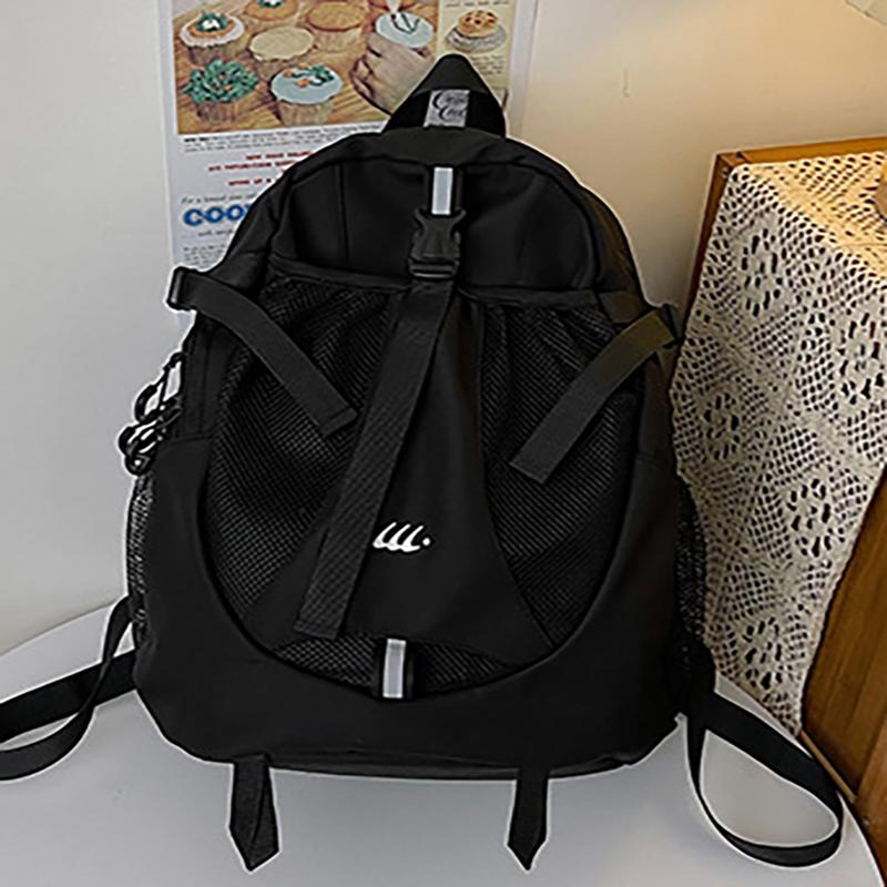 Y2K Aesthetic Backpack Street Fashi Casual Women s Bag Korean Style Retro Backpack with Reflective Strip Campus Backpack чорний
Y2K Aesthetic Backpack Street Fashi Casual Women s Bag Korean Style Retro Backpack with Reflective Strip Campus Backpack чорний