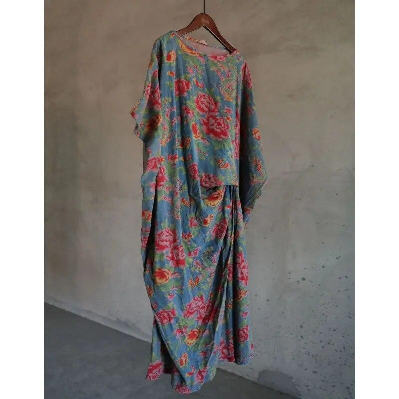 Johnature женские винтажные платья нестандартной формы с круглым вырезом без рукавов с цветочным принтом халаты летнее женское платье в китайском стиле One Size синий
Johnature женские винтажные платья нестандартной формы с круглым вырезом без рукавов с цветочным принтом халаты летнее женское платье в китайском стиле One Size синий