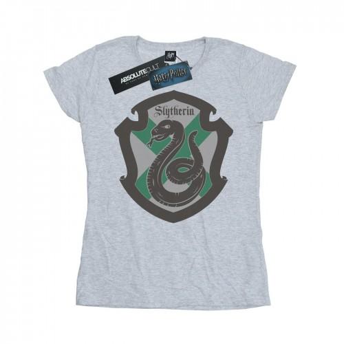 Harry Potter Womens/Ladies Slytherin Crest Flat Cotton T-Shirt білий
Harry Potter Womens/Ladies Slytherin Crest Flat Cotton T-Shirt білий