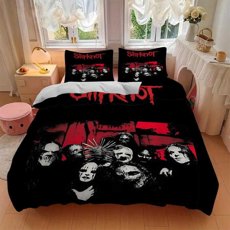 3 шт. Комплект постільної білизни з ковдрою гурту Slipknot - Four Seasons Home High, Машинне прання Покривало з наволочками (Без наповнення) yy250909062 260x240cm
3 шт. Комплект постільної білизни з ковдрою гурту Slipknot - Four Seasons Home High, Машинне прання Покривало з наволочками (Без наповнення) yy250909062 260x240cm
