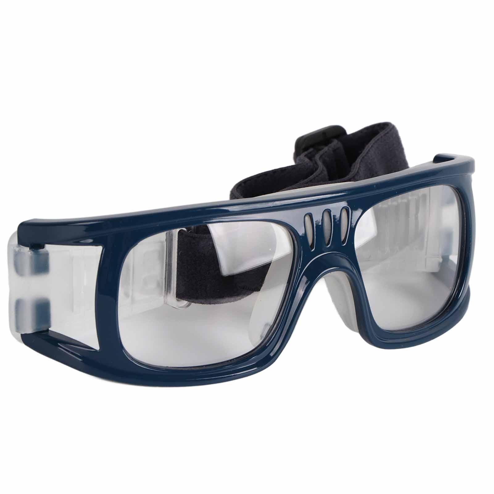 Outdoor Sports Goggles Protective Glasses Frame for Basketball Football Golf(Transparent Gray) Dark Blue
Outdoor Sports Goggles Protective Glasses Frame for Basketball Football Golf(Transparent Gray) Dark Blue